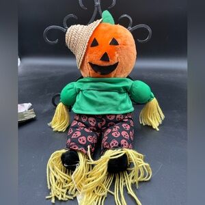 Pumpkin Scarecrow Plush Toy, Halloween decor